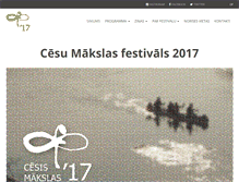 Tablet Screenshot of cesufestivals.lv